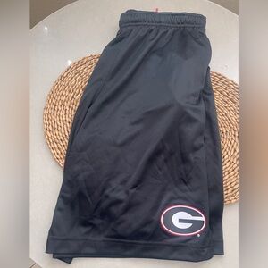 Nike Black Athletic Shorts with Logo